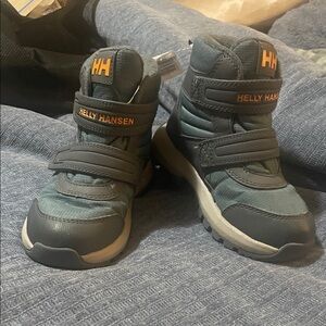 Helly Hansen Kids' Teal and Gray Boots